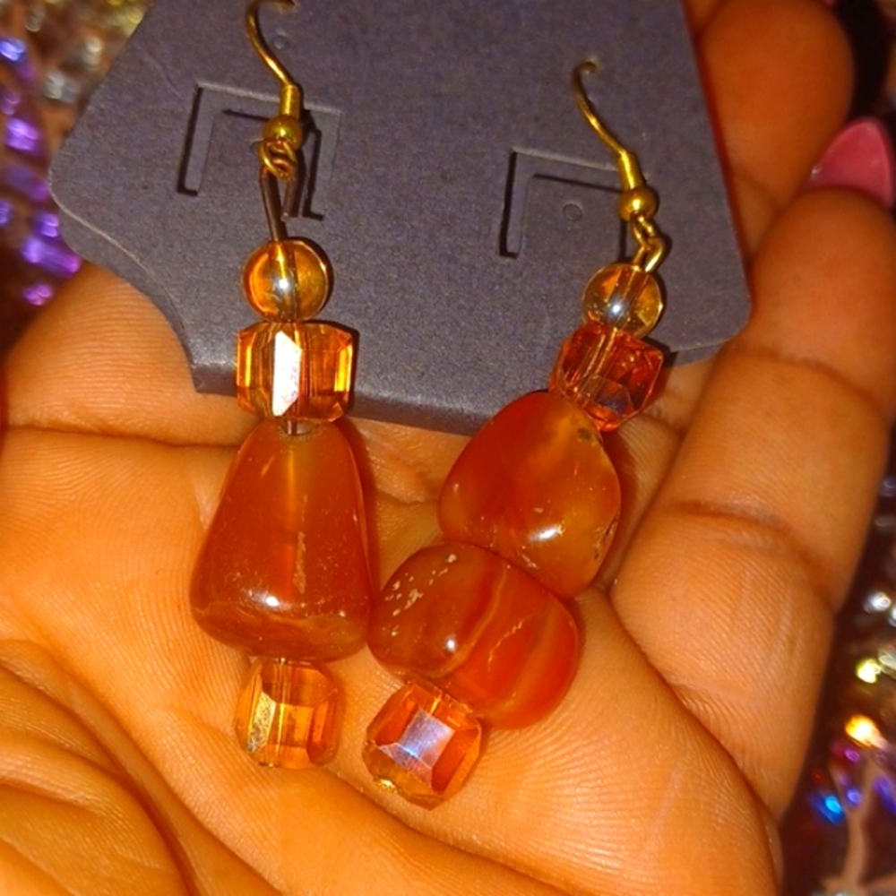 Pretty Bar Shop Amber Astroplane Earrings